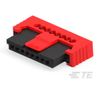 TE Connectivity-464234-E Steckverbinderleisten und Leiterplattenbuchsen Conn IDC Connector RCP 8 POS 1.27mm IDT ST Cable Mount Tray