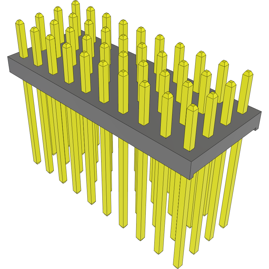 Samtec-MTMM-110-11-G-Q-130 Steckverbinderleisten und Leiterplattenbuchsen Conn Unshrouded Header HDR 40 POS 2mm Solder ST Top Entry Thru-Hole Bulk
