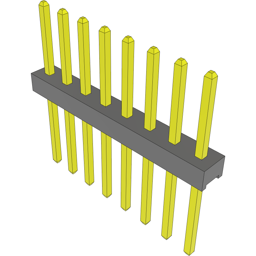 Samtec-MTMM-108-10-G-S-220 Connector Headers and PCB Receptacles Conn Unshrouded Header HDR 8 POS 2mm Solder ST Top Entry Thru-Hole Bulk