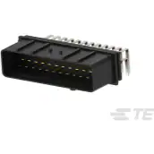 TE Connectivity-344108-1 Embases de raccordement et réceptacles PCB Conn Header HDR 36 POS 5mm Solder RA Thru-Hole 36 Terminal 1 PortTray
