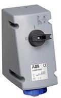 ABB Installation Products, Inc-216MVS6W Connector Power Conn Outlet RCP 2Power/1Ground POS Screw ST Cable Mount 3 Terminal 1 Port