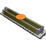 Conn Open Pin Field Array HDR 120 POS 0.635mm Solder ST Top Entry SMD Accelerate® T/R