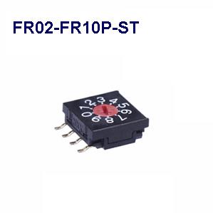 NKK Switches-FR02-FR10P-ST Switch DIP Switch DIP N.O./N.C. SP10T 10 Flush Screwdriver 0.1A 5VDC Gull Wing 1000Cycles SMD Stick Tube