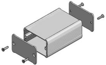 Fischer Elektronik-TUF 55 35 100 SA Kästen, Gehäuse und Gestelle Black Universal Tube Case