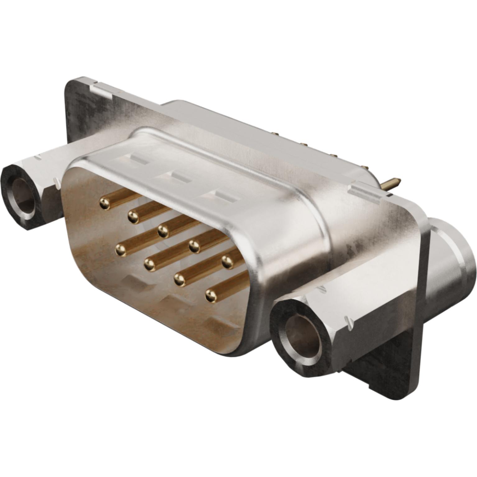 Molex-1731091988 Steckverbinder, D-Sub Conn D-Sub M 9 POS 2.84mm Solder ST Thru-Hole 9 Terminal 1 Port Carton