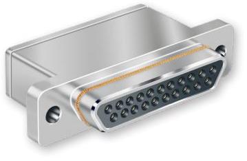 Glenair-790-025SK-9P9NMN Steckverbinder, D-Sub Conn D-Sub SKT 9 POS Crimp ST Cable Mount 9 Terminal 1 Port