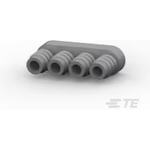 Connector Accessories Wire Seal Straight Gray