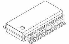 Toshiba-TC62D749CFNAG,C,EB Pilote DEL LED Driver 8000uA Supply Current 24-Pin SSOP