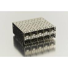 Molex-75734-5002 Raccordement téléphone et télécom Conn SFP F 200 POS 1.6mm Press Fit RA Thru-Hole 200 Terminal 10 Port Tray