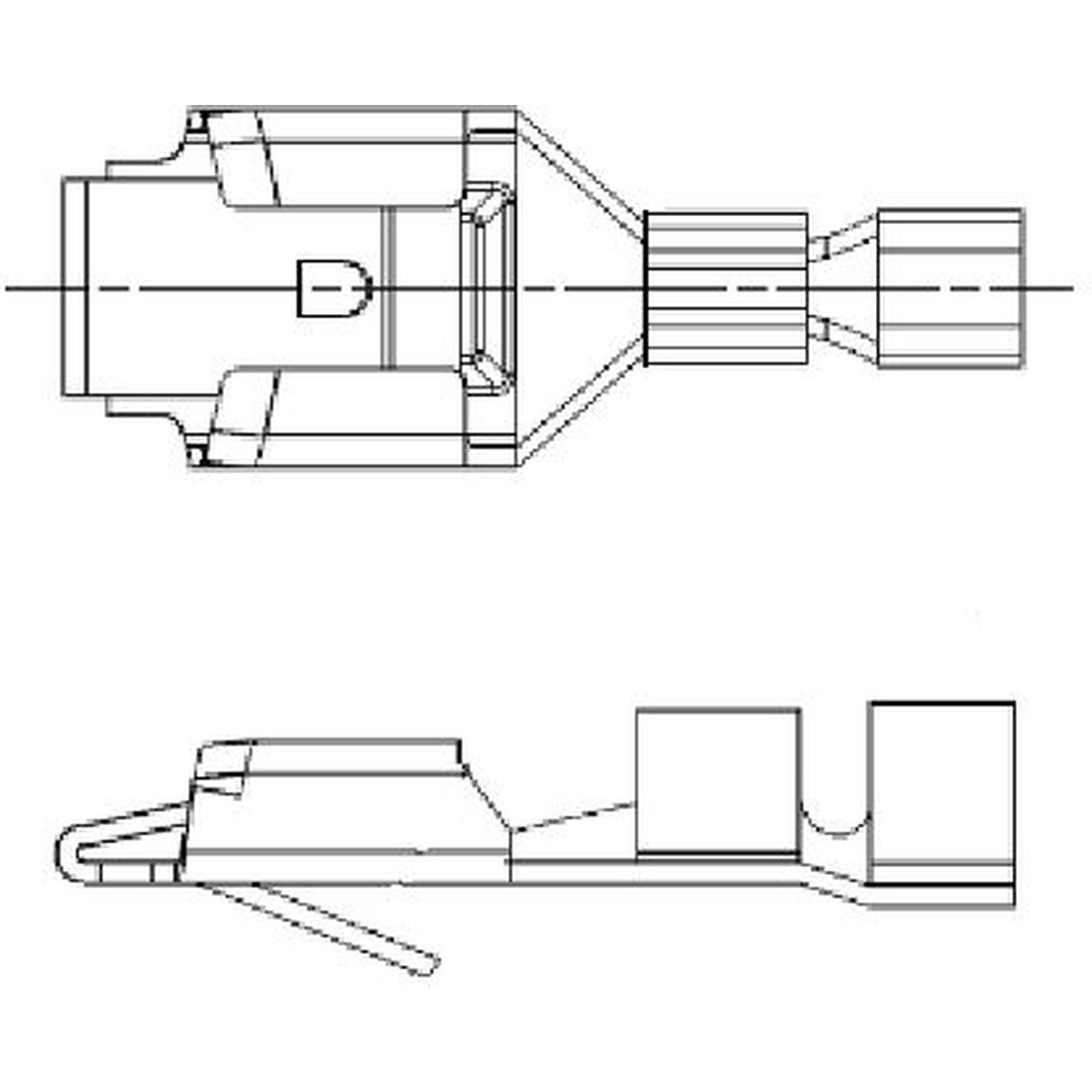 Aptiv-02965510 Connector Contact Contact SKT 6.3 Size Crimp ST Cable Mount 18-20AWG