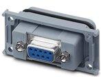 PHOENIX CONTACT-1689695 D-超小型连接器 Conn D-Sub SKT/SKT 9/9 POS ST Panel Mount 1 Port