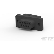 TE Connectivity-1658609-4 Raccordement D ultra-miniaturisé Conn D-Sub SKT 9 POS 1.38mm IDT RA Cable Mount 9 Terminal 1 Port Tube