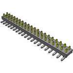 Conn Unshrouded Header HDR 40 POS 2mm Solder ST Top Entry SMD Tube