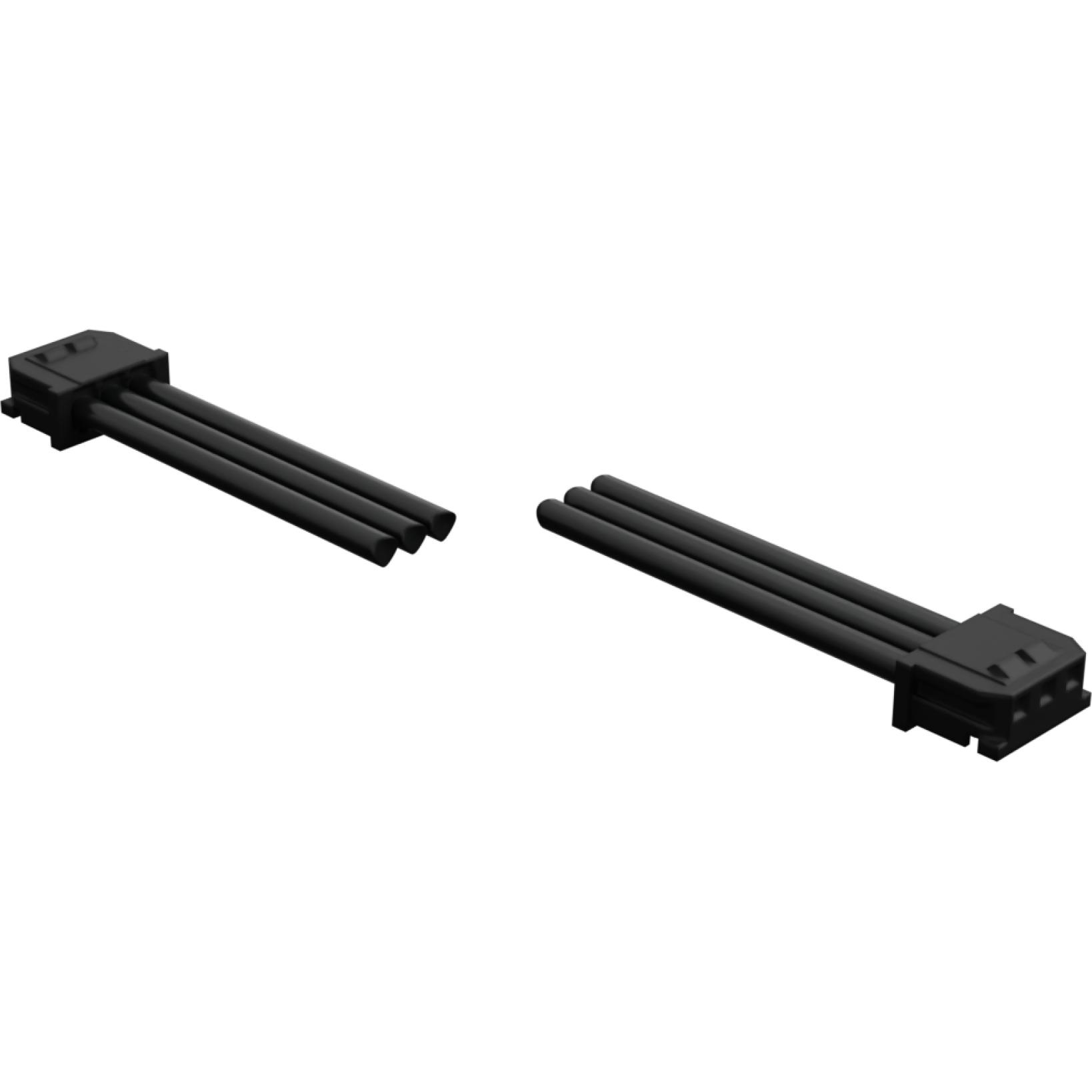 Molex-2196781030 Andere Kabelbaugruppen Cable Assembly UL 10002 0.05m 22AWG Wire to Board to Wire to Board 3 to 3 POS F-F Crimp-Crimp Bag