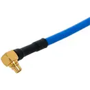 HUBER+SUHNER-16_MMCX-50-2-13/111_OE RF-Steckverbinder Conn MMCX 0Hz to 6GHz 50Ohm Solder RA Cable Mount PL Gold Over Nickel Single