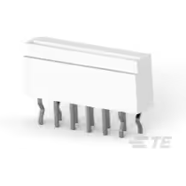 TE Connectivity-1-84984-2 FFC-FPC 连接器 Conn FFC/FPC Connector SKT 12 POS 1mm Solder ST Thru-Hole Tube