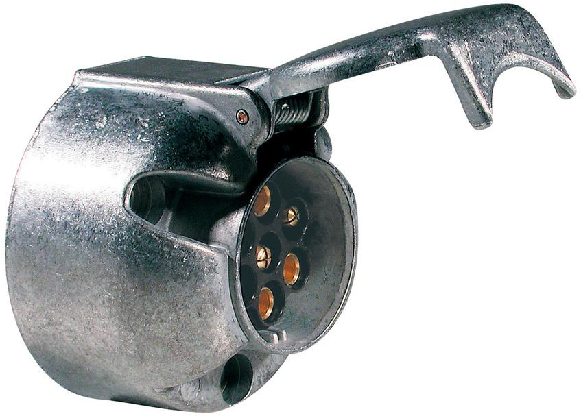 Littelfuse-00431700 Steckverbinder, rund Connector 7-Pole Aluminum Body Sockets