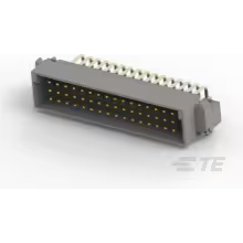 TE Connectivity-650916-5 背板连接器 Conn DIN 41612 M 48 POS 2.54mm Solder RA Thru-Hole Box