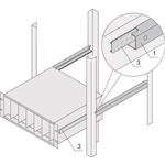 Telescopic Slides With Adaptor Rail For Subracks