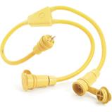 Molex-1301540061 Andere Kabelbaugruppen Cable Assembly 12/3 SJOW 0.91m 3 POS Power to 2(3 POS Power) M-F Watertite