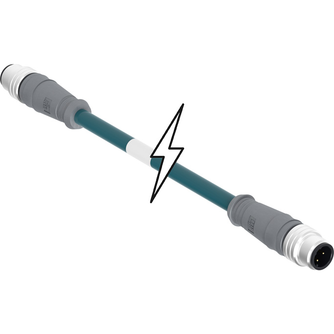 Molex-E11A06005M200 null MIC 4P M/ME D-CODED 20M SHLD TPE