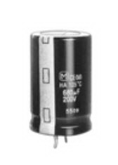 Panasonic-ECE-C1JA682EA Kondensator, Aluminium Cap Aluminum Lytic 6800uF 63V 20% (35 X 40mm) Snap-In 10mm 0.049 Ohm 3.6A 3000h 105°C Bulk