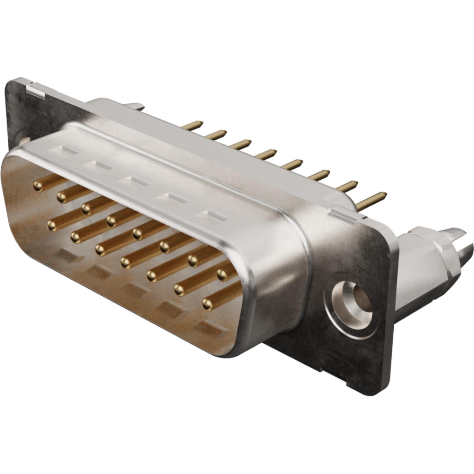 Molex-1731090586 Raccordement D ultra-miniaturisé Conn D-Sub M 15 POS 1.37mm Solder ST Thru-Hole 15 Terminal 1 Port Carton