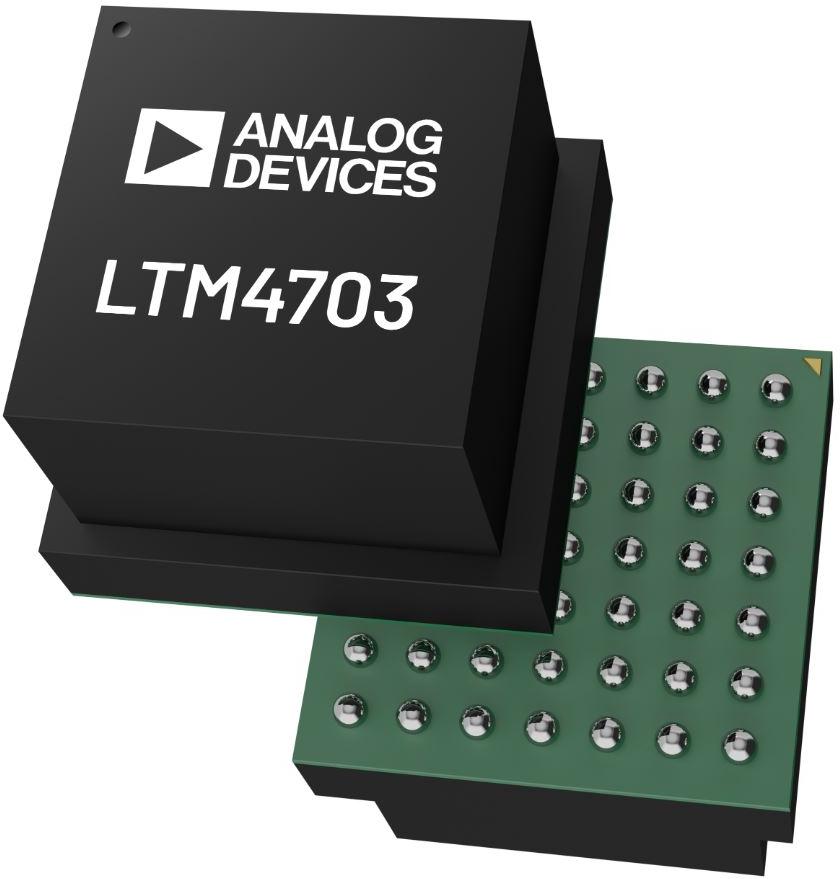 Analog Devices-LTM4703EY#PBF 直流-直流转换器和开关式调节器模块 Module DC-DC 1-OUT 0.3V to 6V 12A 49-Pin CSP-BGA Tray
