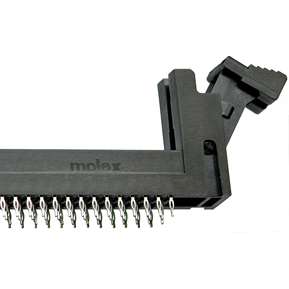 Molex-0787311002 Steckverbinder, Buchsen Conn DDR4 DIMM Socket SKT 288 POS 0.85mm Press Fit ST Thru-Hole DDR4 DIMM Tray