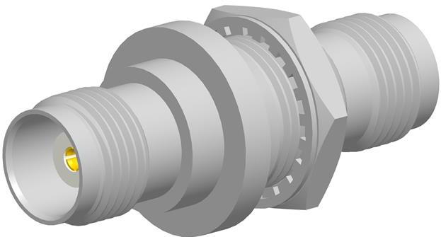 Amphenol RF-031-6198 Raccordement FR Conn TNC Adapter 0Hz to 11GHz 50Ohm ST F/F Gold