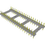 Conn DIP Adapter HDR 40 POS 2.54mm ST Thru-Hole Bulk
