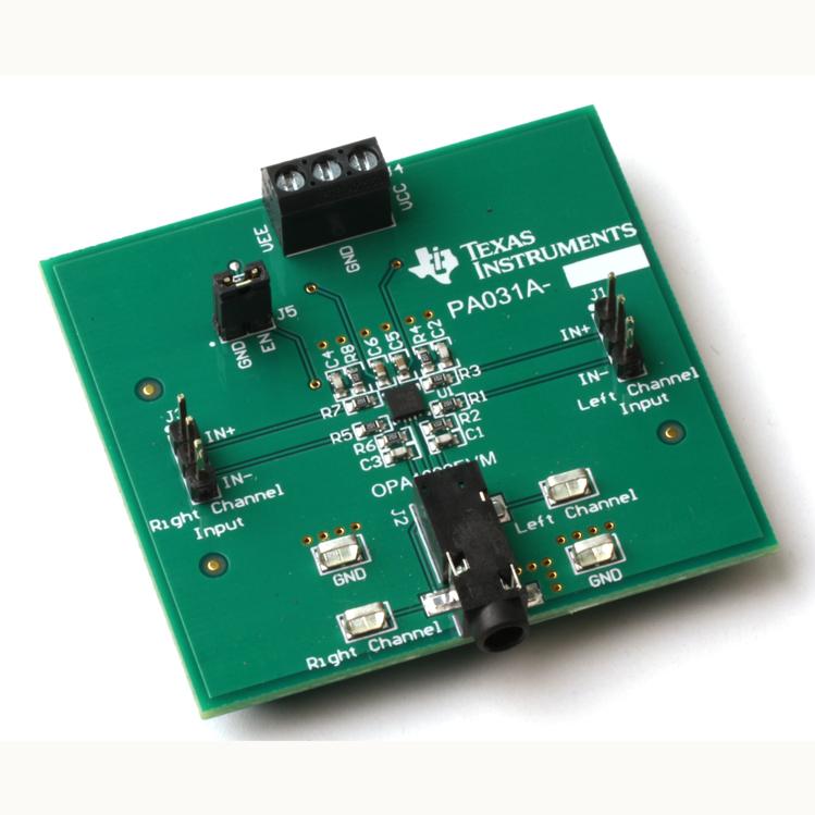 Texas Instruments-OPA1622EVM Amplifier IC Development Boards and Kits OPA1622 OP Amp Evaluation Board