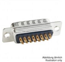 CONEC Elektronische Bauelemente GmbH-302A10019X Connector D-Subminiature Conn D-Sub SKT 9 POS Solder Cup ST Panel Mount 9 Terminal 1 Port
