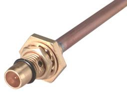 HUBER+SUHNER-14_BMA-50-3-2/111_NE RF-Steckverbinder Conn BMA 0Hz to 18GHz 50Ohm Solder ST Cable Mount PL Gold Over Nickel Single
