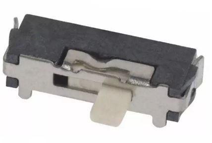 NIDEC Copal Electronics-CSS-1210TB Switch Slide Switch Slide SPDT Side Slide 0.1A 12VDC Gull Wing SMD T/R