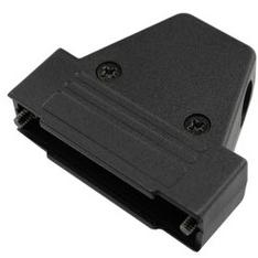 Assmann WSW components, Inc-ACOV-SUB-37NB21 Backshells Hood 180° 37 Shell Size Acrylonitrile Butadiene Styrene