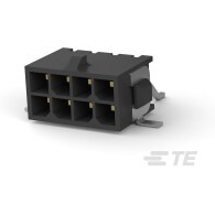 TE Connectivity-3-794629-8 Steckverbinderleisten und Leiterplattenbuchsen Conn Shrouded Header (4 Sides) HDR 8Power POS 3mm Solder RA Side Entry SMD Tape