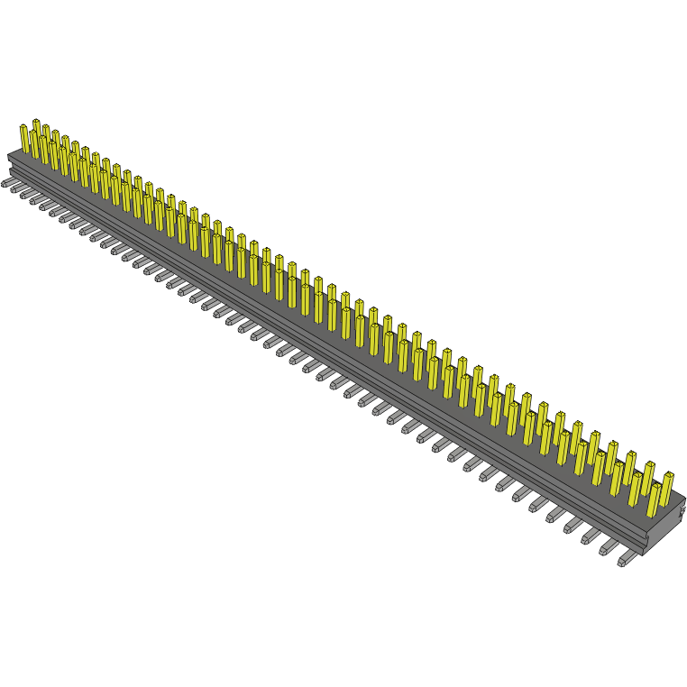 Samtec-FTMH-148-02-L-DV Piastre connettori e prese PCB Conn Unshrouded Header HDR 96 POS 1mm Solder ST Top Entry SMD Tube