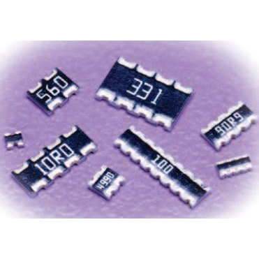 KOA Speer Electronics-CN1J4TTDD202J Resistor Networks and Arrays Res Thick Film Array 2K Ohm 5% ±200ppm/°C ISOL 8-Pin 1206(4 X 0603) Concave SMD T/R Automotive AEC-Q200