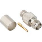 Conn TNC 0Hz to 11GHz 50Ohm Crimp ST Cable Mount F Gold