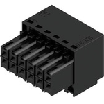 Conn Terminal Block SKT 12 POS 3.5mm Tension Clamp ST Cable Mount 10A Box