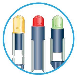 Visual Communications-2SB-NWA24H Moduli LED LED Modules Uni-Color Amber 592nm