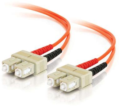 Legrand-14561 Glasfaserkabel-Baugruppen 2m SC-SC 50/125 OM2 Duplex Multimode PVC Fiber Optic Cable