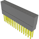 Conn Elevated Socket SKT 30 POS 2.54mm Solder ST Top Entry Thru-Hole Tube