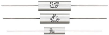 Electronic Concepts-MC12D333J Condensateur à film Metallized Polycarbonate Capacitor With Capacitance Range 0.001 uF to 20.0 uF