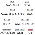 Fuse Fast Acting 0.25A 250V