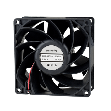 Same Sky (formerly CUI Devices)-CFM-9232B-230-398 Compressori e ventole DC Fan Axial Ball Bearing 24V 21.6V to 26.4V 61.67CFM 39.9dB 92.2 X 92.2 X 32mm