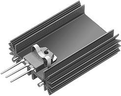 Fischer Elektronik GmbH & Co. KG-SK 459 50 STIC Heat Sinks Heat Sink Passive TO-218/TO-220/TO-247/TO-248 Extruded Thru-Hole Aluminum 5.6°C/W Black Anodized