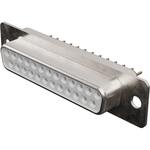 Conn D-Sub F 25 POS 2.84mm Solder ST Thru-Hole 25 Terminal 1 Port Carton