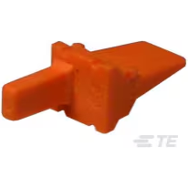 Deutsch Group-WM-4P Accesorios del conector Connector Accessories Wedge Lock Straight Glass Filled Polybutylene Terephthalate Orange Box